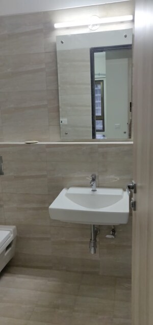 Bathroom in 3 BHK Apartment at Kanakia Levels, Malad East – for Rent