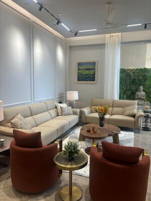 Living Room in 4 BHK Apartment at Indiabulls Sky Forest, Lower Parel – for Rent