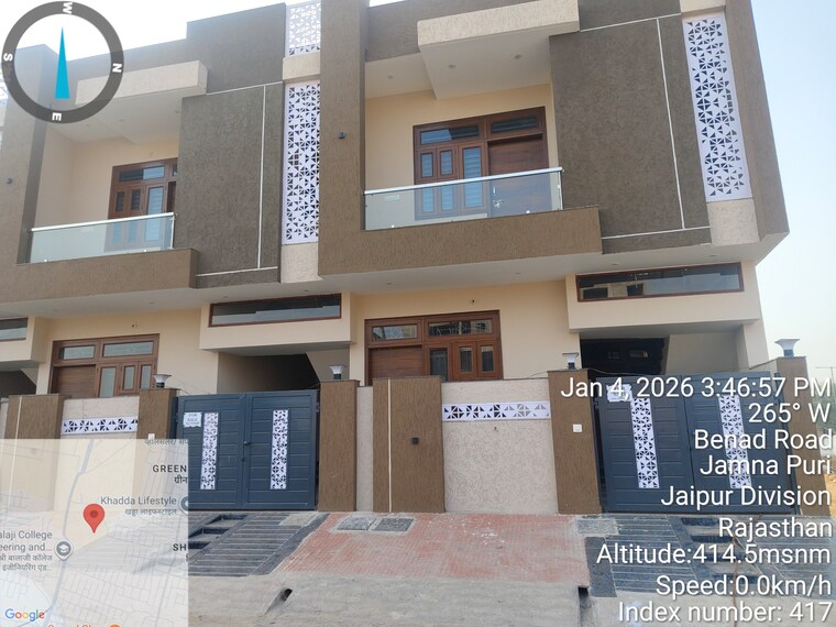 Exterior View, raghuveer-residency 4 Bedroom 100 Sq.Yd. Villa In Benad Road Jaipur 10214380