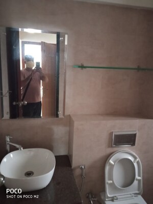 Bathroom in 1 BHK Apartment at Godrej Prime, Chembur – for Rent