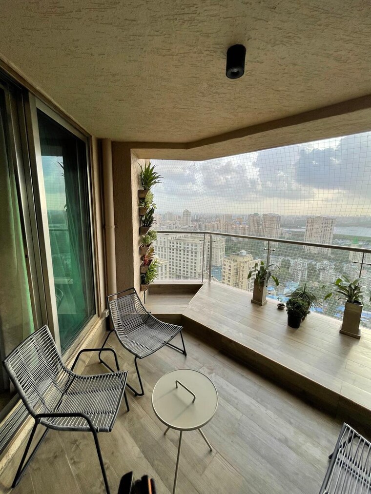 Balcony, raj-grandeur 4 Bedroom 2200 Sq.Ft. Apartment In Powai Mumbai 10214400