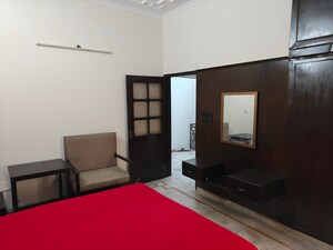 Bedroom in 1 BHK Builder Floor at Model Town Phase 2 – for Rent