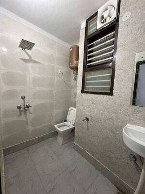 Bathroom in 1 BHK Builder Floor at Saket – for Rent