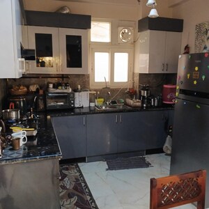 Kitchen in 2 BHK Builder Floor at Indrapuram – for Rent