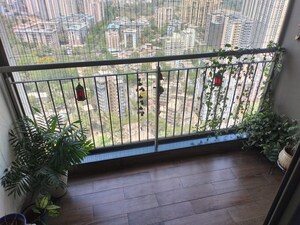 Balcony in 2 BHK Apartment at Kalpataru Paramount, Kapur Bawdi – for Sale