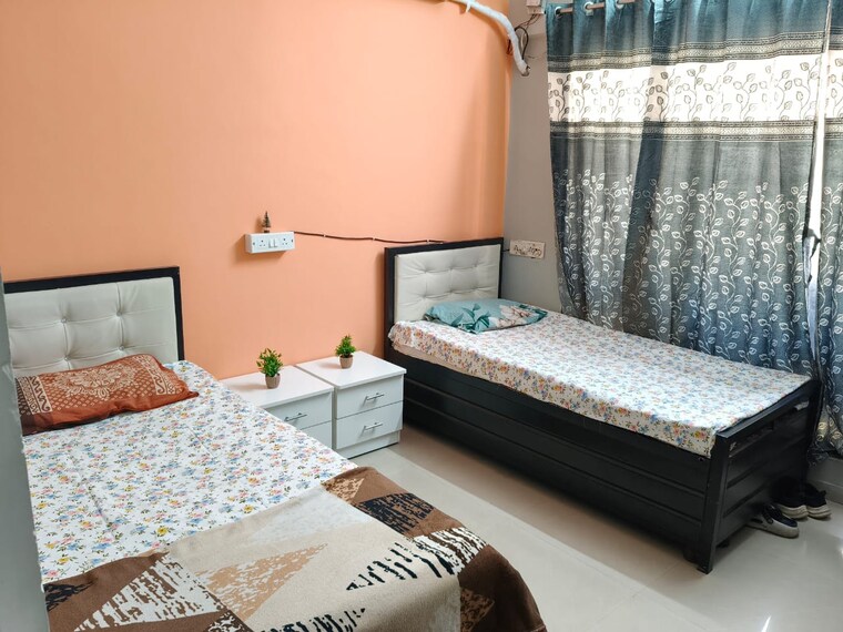 Bedroom, wagle industrial estate Pg For Boys In Wagle Industrial Estate 10222148