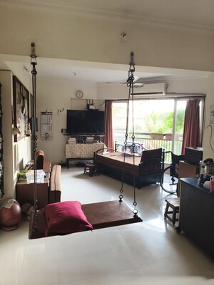 Living Room in 3 BHK Apartment at Chaurang Heights, Chembur – for Sale