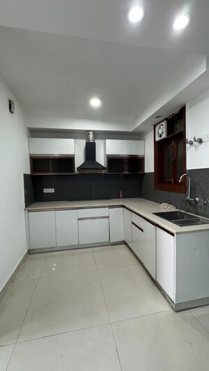 Kitchen in 1 BHK Apartment at Chattarpur – for Rent