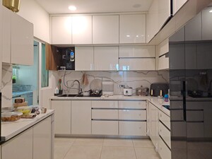 Kitchen in 3.5 BHK Apartment at Karle Zenith Residence, Nagavara – for Rent