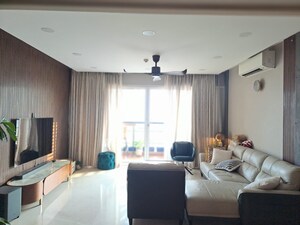 Team Area in 3.5 BHK Apartment at Karle Zenith Residence, Nagavara – for Rent