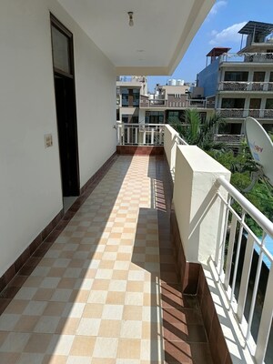 Balcony in 3 BHK Apartment at Atlantis CGHS, Sector 47 – for Rent