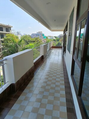 Balcony in 3 BHK Apartment at Atlantis CGHS, Sector 47 – for Rent
