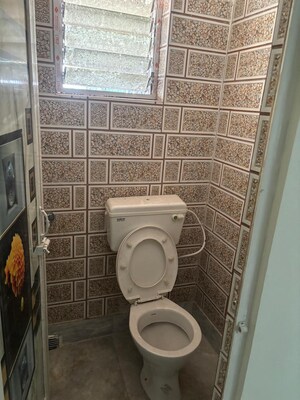 Bathroom in 3 BHK Apartment at Sristi Plaza, Chinar Park – for Rent