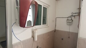 Bathroom in 3 BHK Apartment at Cybercity Rainbow Vistas Rock Gardens, Hi Tech City – for Rent