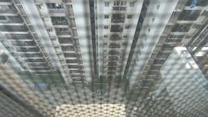 3 BHK Apartment – Exterior View View at Cybercity Rainbow Vistas Rock Gardens, Hi Tech City - for Rent