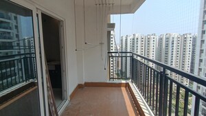 Balcony in 3 BHK Apartment at Cybercity Rainbow Vistas Rock Gardens, Hi Tech City – for Rent