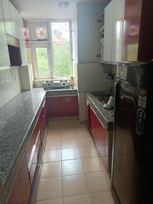 Kitchen in 2 BHK Apartment at Hewo Apartments Gurgaon, Sector 47 – for Rent