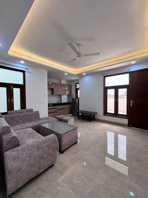 Living Room in 1 BHK Builder Floor at Saket – for Rent