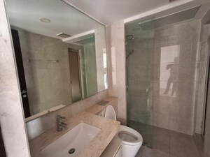 Bathroom in 2 BHK Apartment at Hiranandani Atlantis, Powai – for Rent