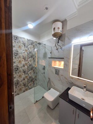 Bathroom in 3 BHK Builder Floor at Sector 48 – for Rent