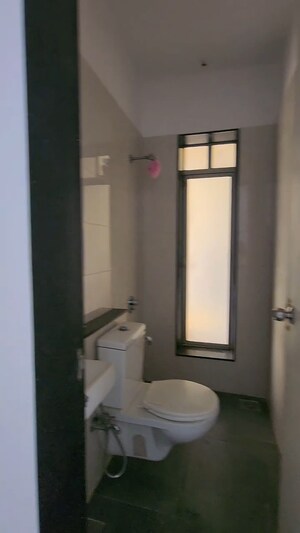 Bathroom in 3 BHK Apartment at Sheth Vasant Lawns, Laxmi Nagar – for Rent