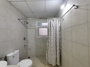 Bathroom in 2 BHK Apartment at Bhartiya City, Thanisandra Main Road – for Rent