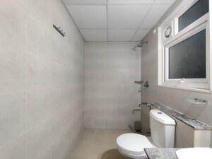 Bathroom in 2 BHK Apartment at Bhartiya City, Thanisandra Main Road – for Rent