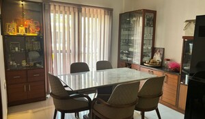Dining area in 3 BHK Apartment at Golden Residency, Bellandur – for Rent