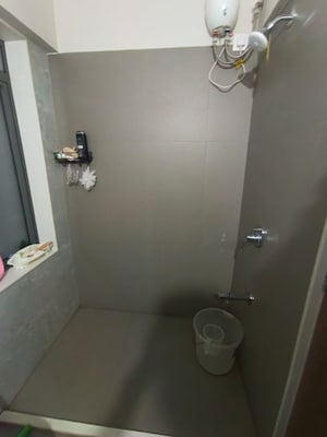 Bathroom in 2 BHK Apartment at Nav Geeta CHS, Chembur – for Rent