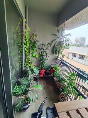 Balcony in 2 BHK Apartment at Nav Geeta CHS, Chembur – for Rent