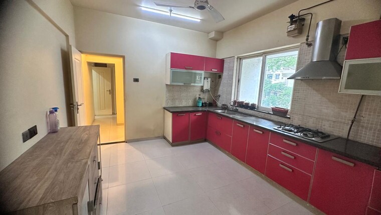 Kitchen, landmark-garden 3.5 Bedroom 2450 Sq.Ft. Apartment In Kalyani Nagar Pune 10231311
