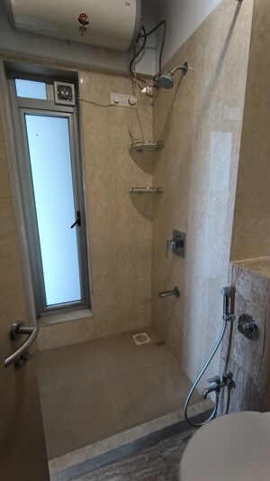 Bathroom in 3 BHK Apartment at Suraj Tranquil Bay 1, Prabhadevi – for Rent