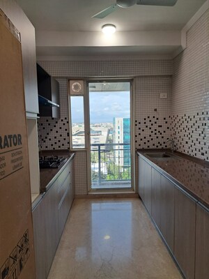 Kitchen in 2.5 BHK Apartment at Dheeraj Insignia, Bandra East – for Rent