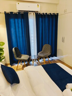 Living Room in 1 BHK Apartment at Paramount Golfforeste, Zeta I Greater Noida – for Rent