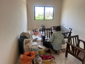 Living Room in 1 BHK Apartment at Eden Park, Viman Nagar – for Rent