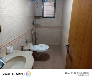 Bathroom in 3 BHK Apartment at Goghari Mansion CHS, Santacruz West – for Rent