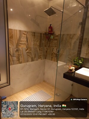 Bathroom in 1 RK Apartment at M3M One Key Resiments Commercial, Sector 67 – for Sale