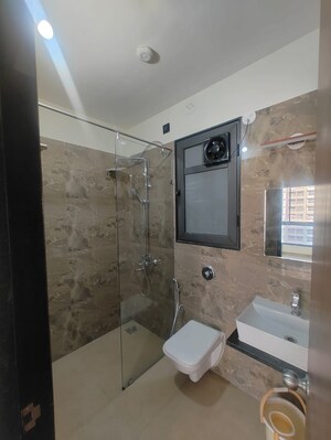 Bathroom in 2 BHK Apartment at VTP Aethereus, Mahalunge – for Rent