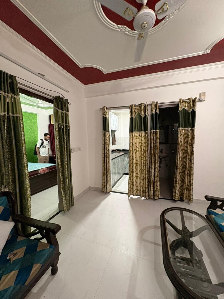 Living Room, saket 1 Bedroom 500 Sq.Ft. Builder Floor In Saket Delhi 10266259