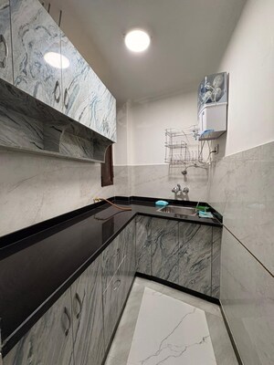 Kitchen in 1 BHK Builder Floor at Saket – for Rent