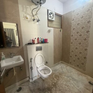 Bathroom in 3 BHK Apartment at Sector 15 ii – for Rent