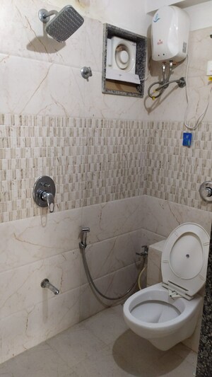Bathroom in 3 BHK Apartment at Navrangpura – for Rent