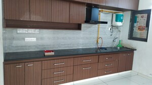 Kitchen in 3 BHK Apartment at Navrangpura – for Rent