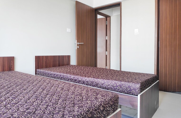Bedroom, kohinoor-courtyard-one 3 Bedroom 1260 Sq.Ft. Apartment In Wakad Pune 10280999