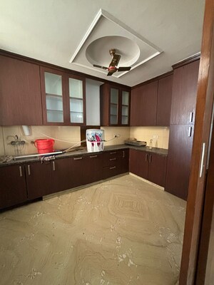 Kitchen in 1 BHK Builder Floor at Greater Kailash – for Rent