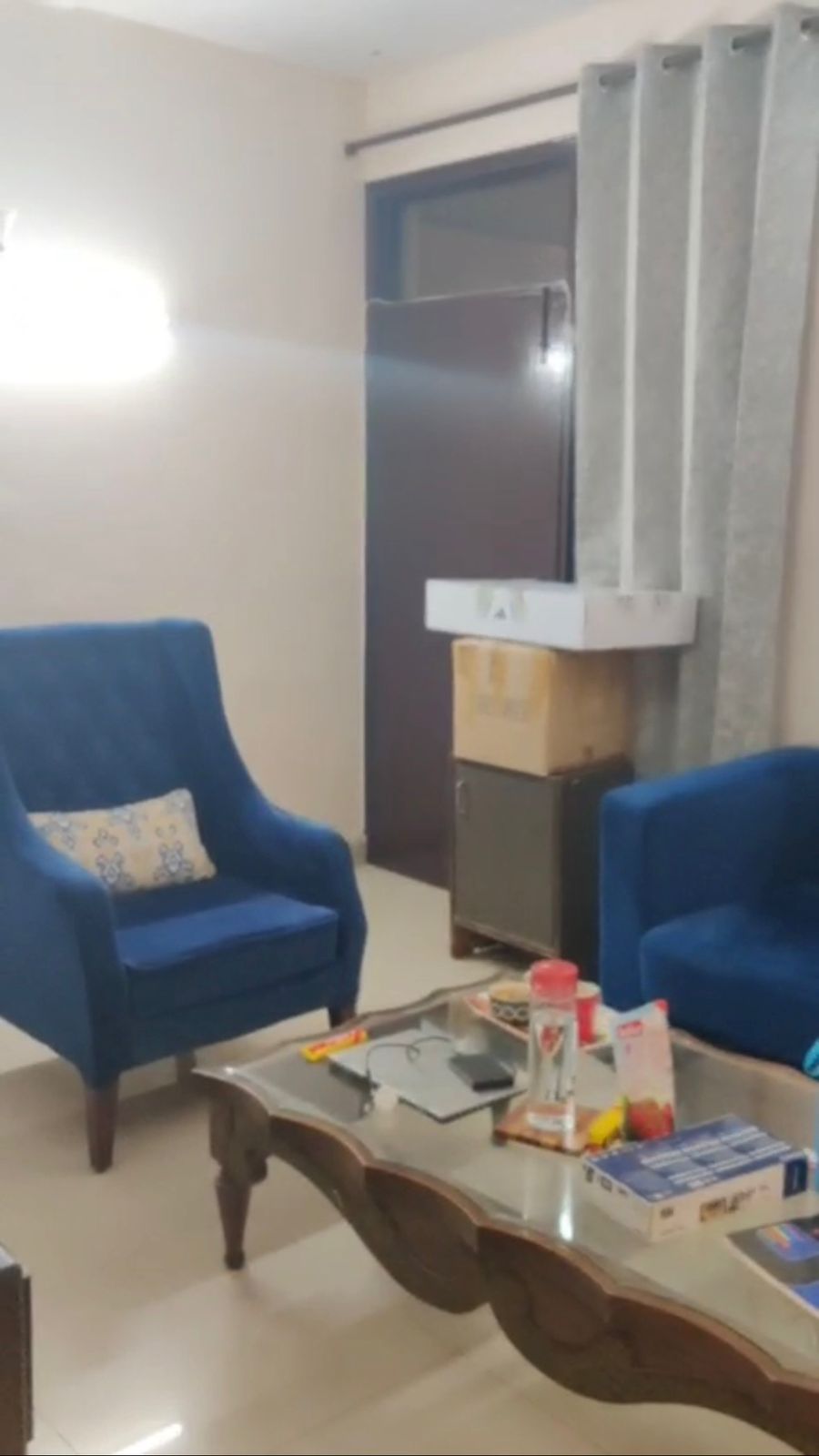 Living Room in 3 BHK Villa at AVA Court, Sector 47 – for Rent
