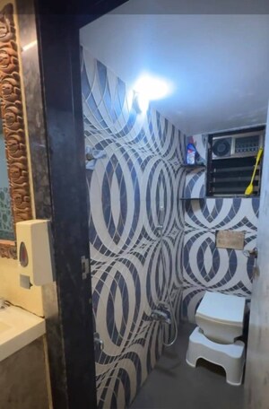 Bathroom in 3.5 BHK Apartment at Savita Tower, Kalyan West – for Sale