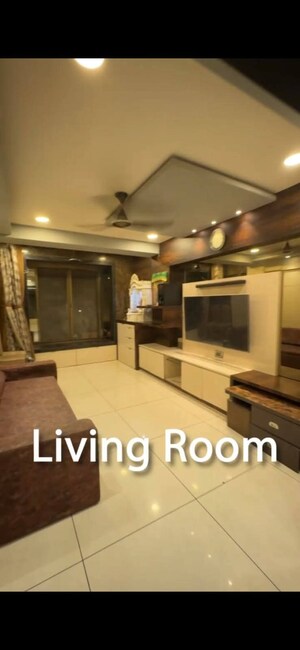Living Room in 3.5 BHK Apartment at Savita Tower, Kalyan West – for Sale