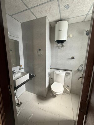 Bathroom in 4 BHK Apartment at Sushma Chandigarh Grande, Lohgarh – for Rent