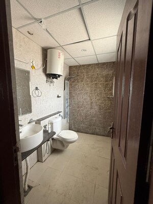 Bathroom in 4 BHK Apartment at Sushma Chandigarh Grande, Lohgarh – for Rent